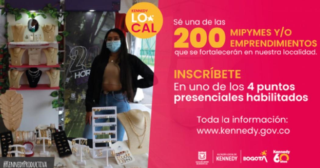 La Alcaldía de Kennedy apoyará a 200 mipymes o emprendimientos locales