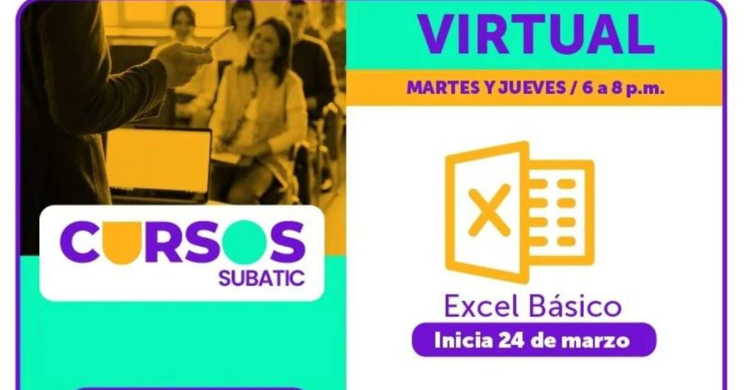 Cursos gratuitos en excel y contabilidad en la localidad de Suba