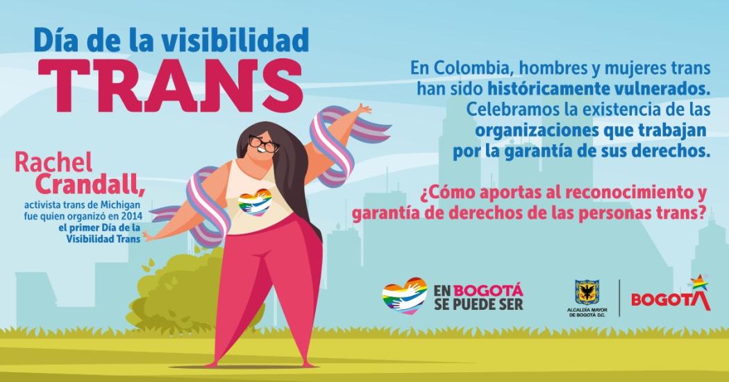 Día de la Visibilidad Trans: Bogotá celebra la lucha por diversidad