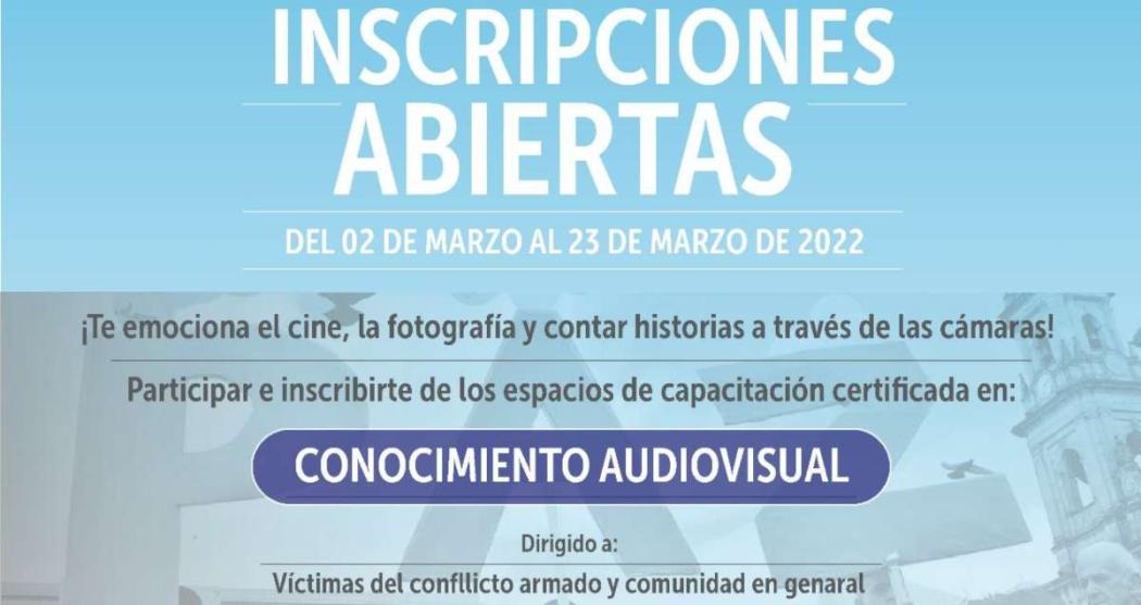 Inscripciones abiertas para curso en la localidad de Engativá