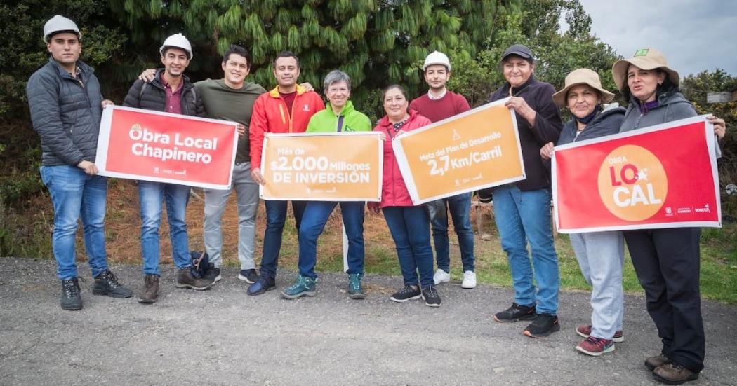 Alcaldesa Claudia López recorrió recorrió la zona rural de Chapinero 