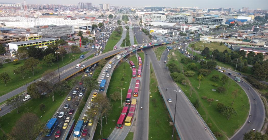 Cómo avanza la adecuación de contraflujo de la Avenida de las Américas