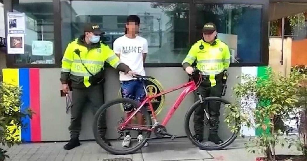 En Teusaquillo cayó un hombre por hurtar una bicicleta de $2 millones