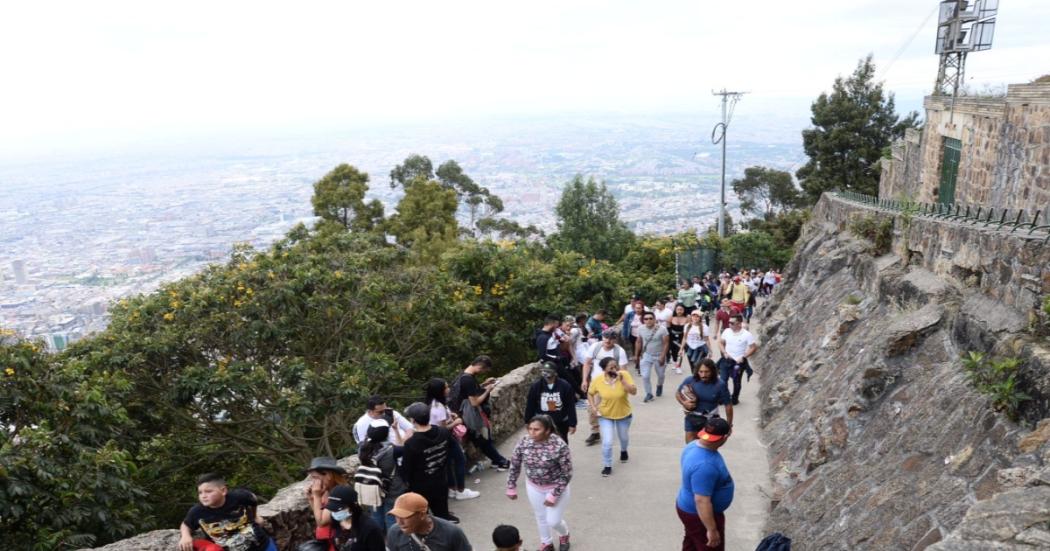 Horarios del 16 y 17 de abril para recorrer el sendero de Monserrate 