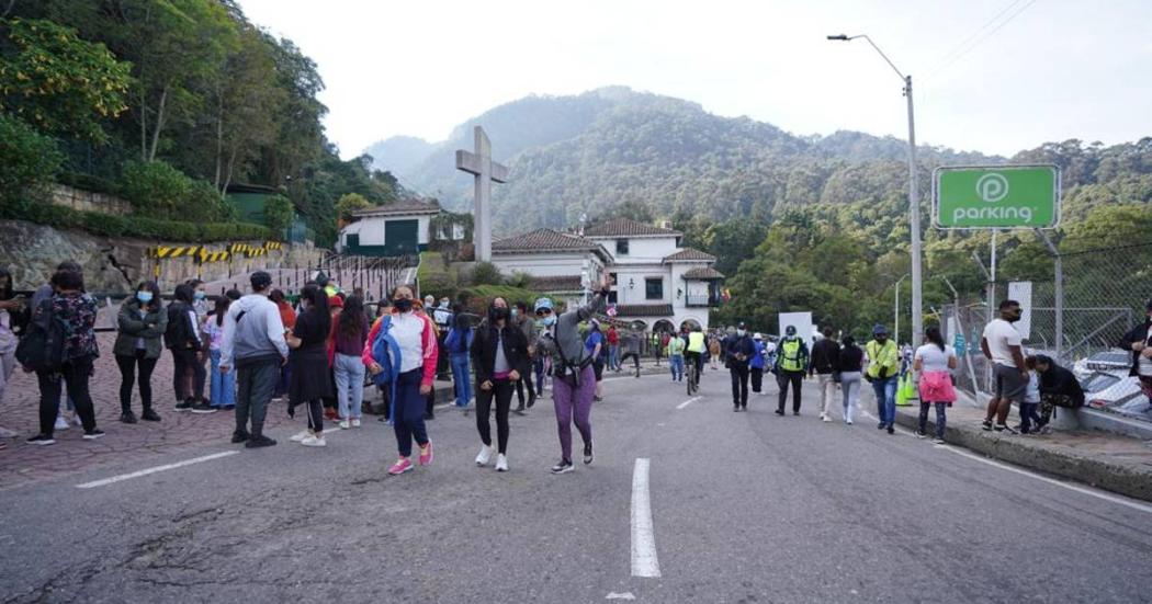 20 mil personas asistieron a Monserrate, Guadalupe 20 de Julio, Bogotá