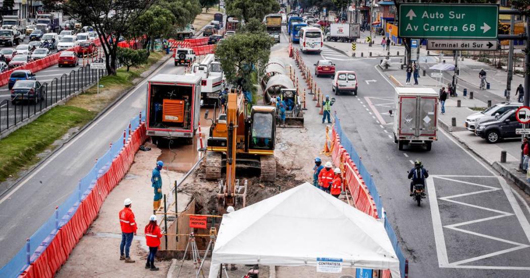 Obras de infraestructura en Bogotá han generado más de 12 mil empleos