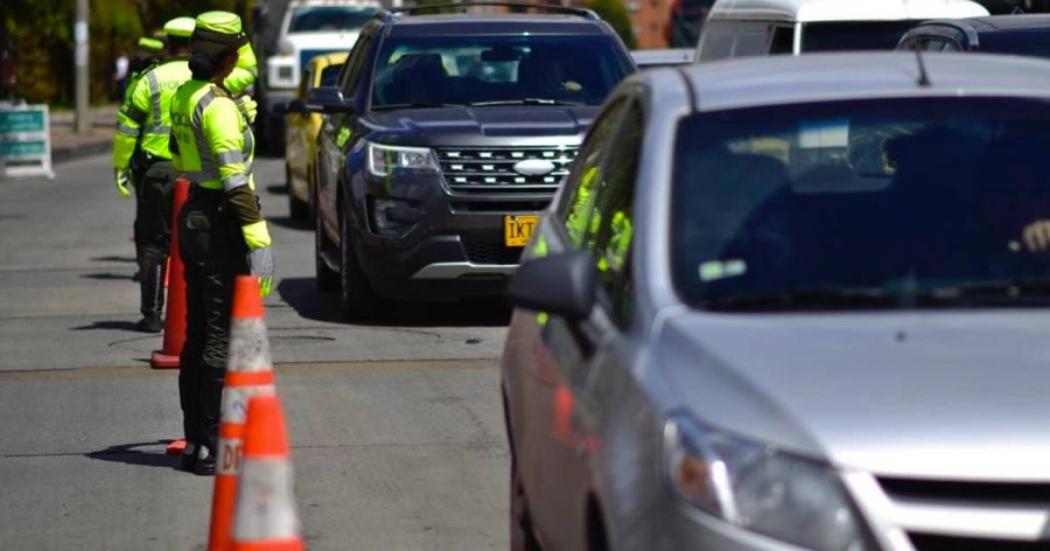 Pico y placa para vehículos particulares Semana Santa 2022 en Bogotá