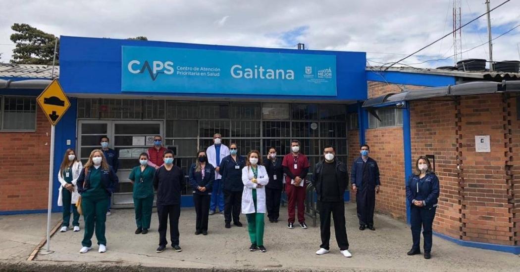 Servicios de salud que presta el CAPS La Gaitana en localidad de Suba