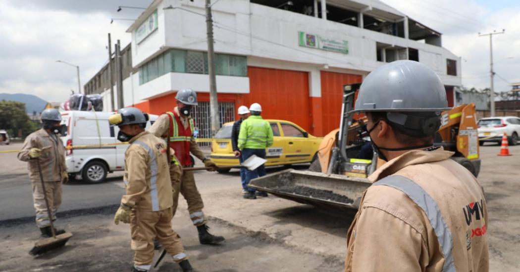 Este 2022 la UMV ha tapado más de 200.000 mts2 de huecos en Bogotá 