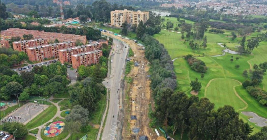 Datos sobre la construcción de la Avenida Rincón en localidad de Suba