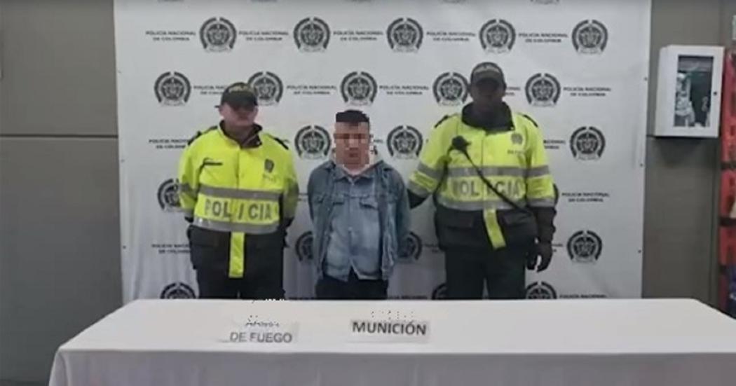 Policía capturó a un hombre por porte ilegal y violencia intrafamiliar