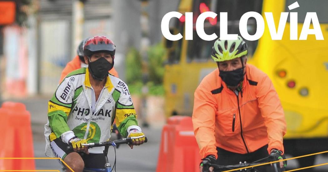 Ciclovía cambios en tramo de la calle 72: domingo 8 de mayo de 2022