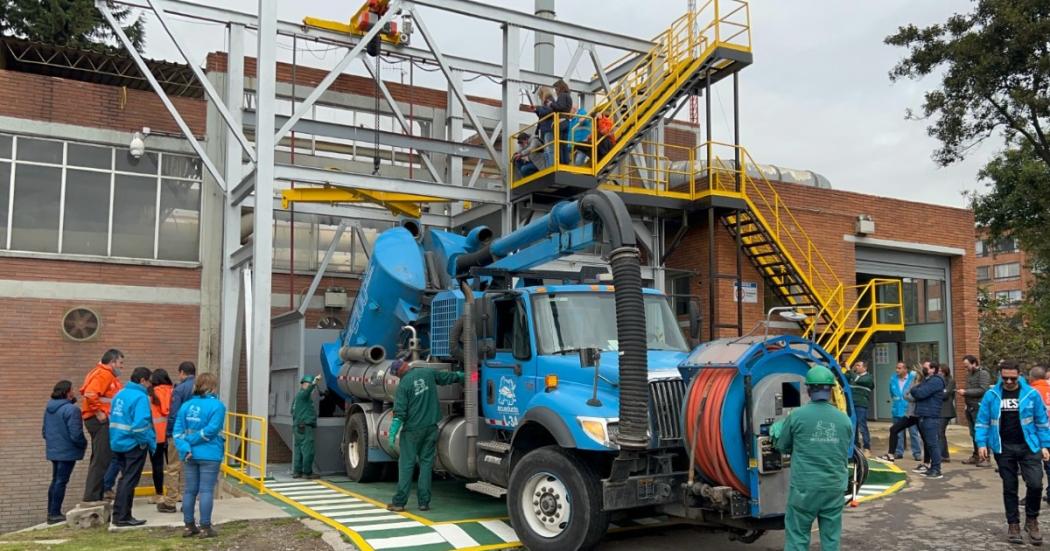 En Bogotá nuevo sistema de manejo del lodo mejora el alcantarillado 