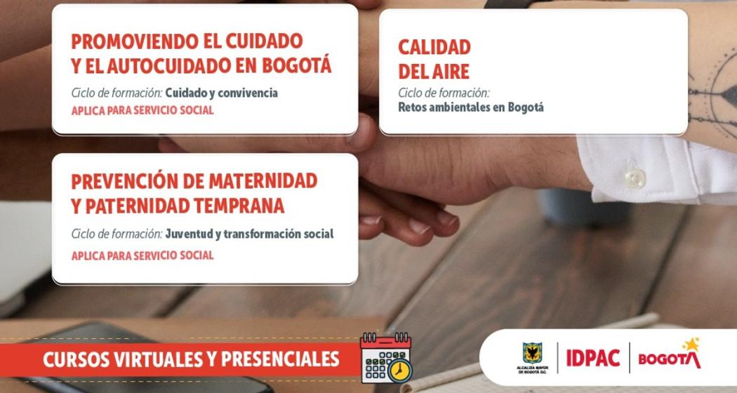 Inscríbete en los cursos gratuitos de la Escuela de Participación 