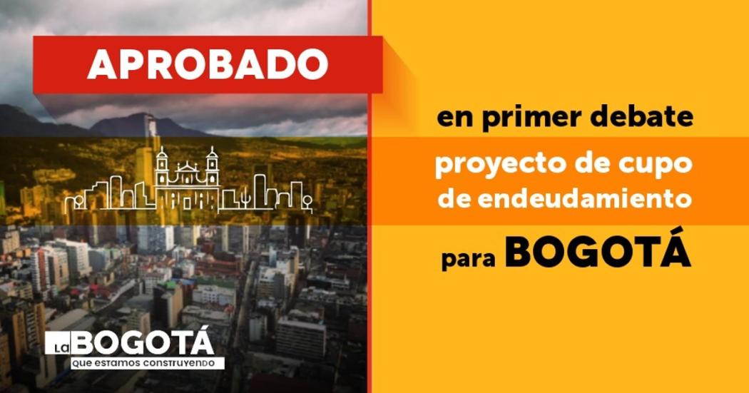 El Concejo aprobó cupo global de endeudamiento por $11,7 billones