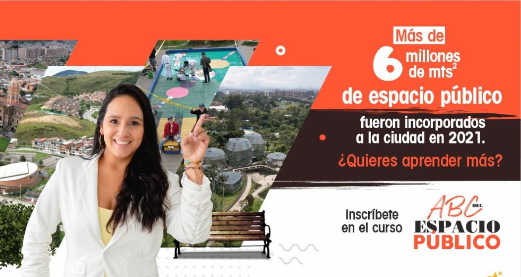 Inscripciones abiertas para el curso virtual ‘ABC del Espacio Público’