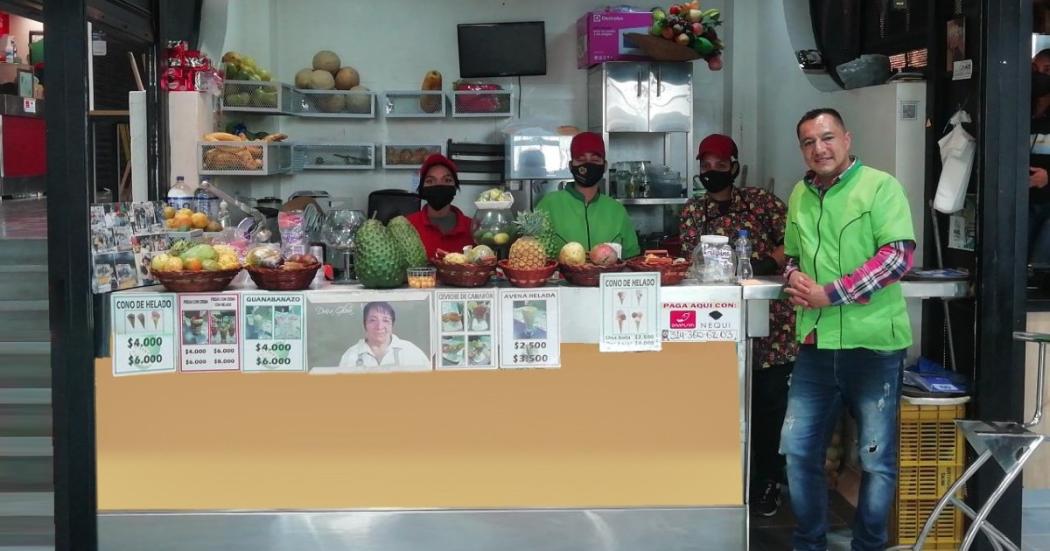 La frutería de Gloria, rincón de los sabores de la plaza La Concordia