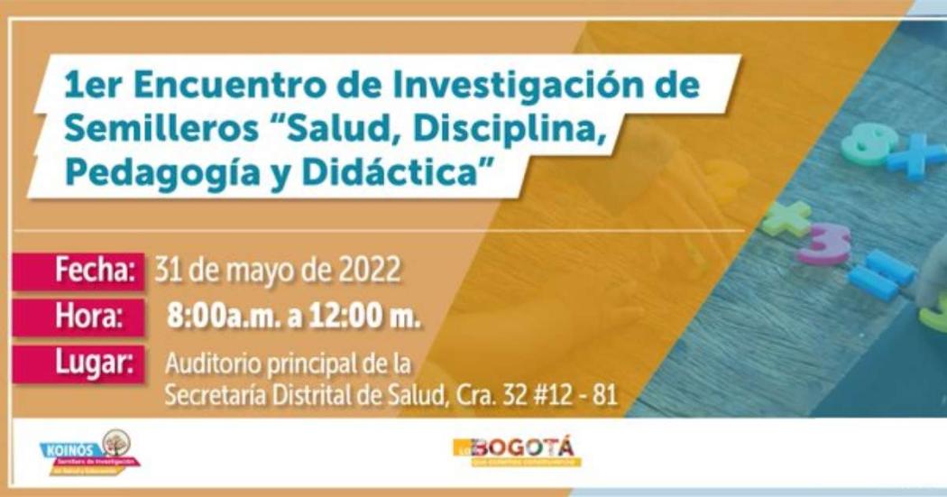 Primer encuentro de investigación de semilleros del IDEP 