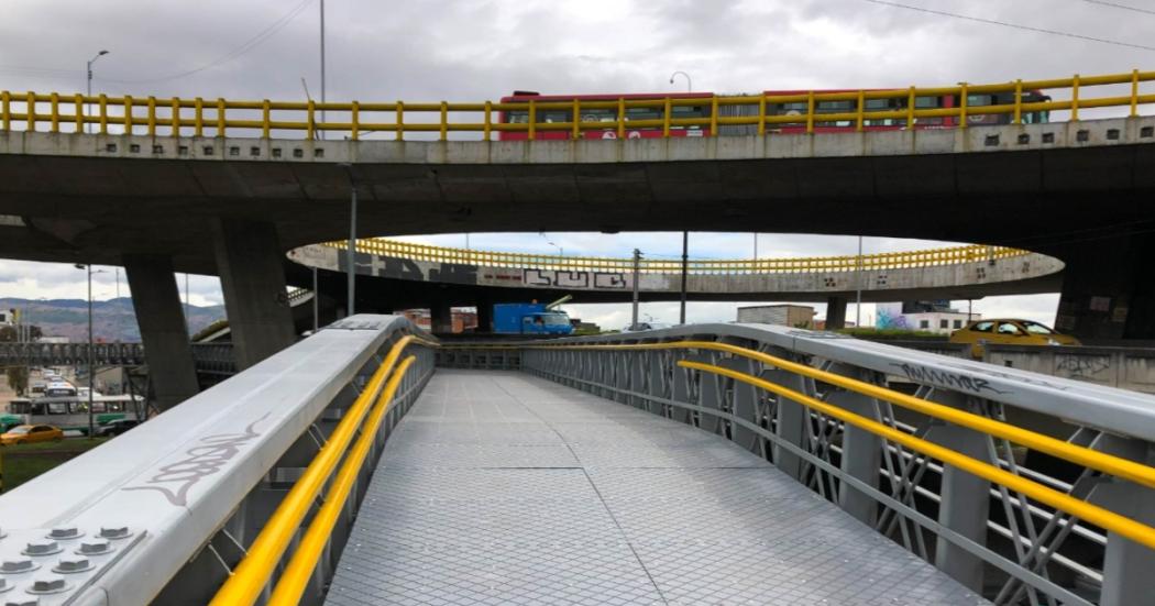 Movilidad: El IDU entregó puente peatonal de la Carrera 30 con Calle 6