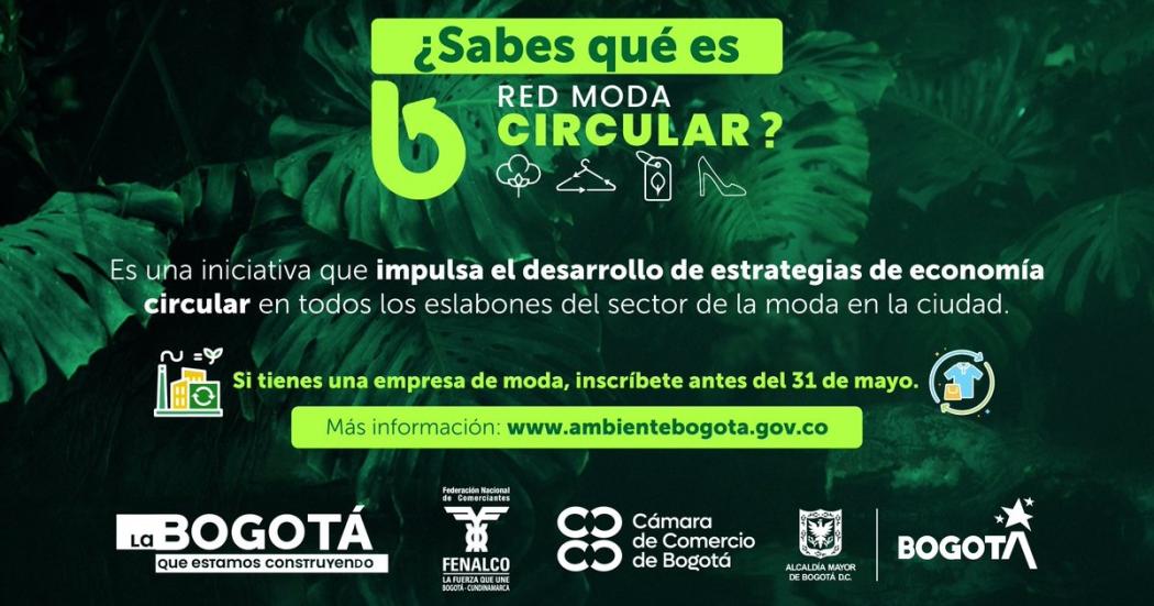 Inscripciones de las empresas textiles a Red Moda Circular en Bogotá