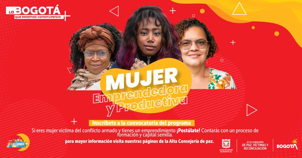 El Distrito abre convocatoria para apoyar a mujeres emprendedoras