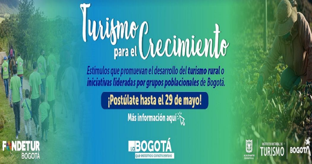 El 29 de mayo cierran convocatorias del Fondo de Desarrollo Turístico