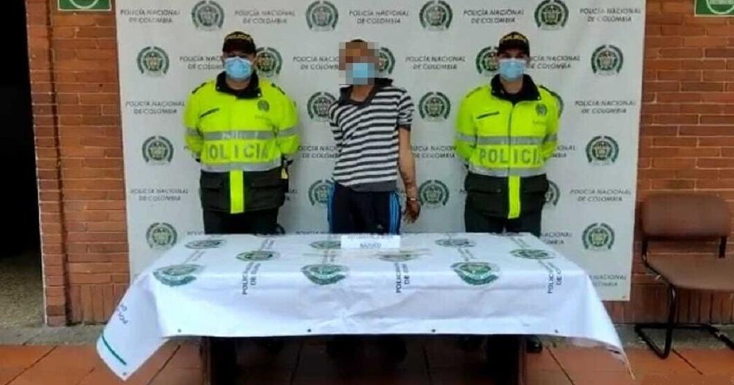 Con ayuda de cámaras se logró capturar a 1 hombre por venta de bazuco