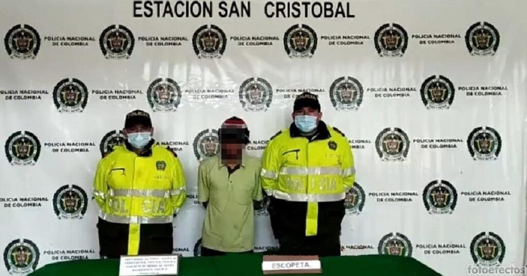 Cayó en San Cristóbal un fabricante de armas hechizas con una escopeta