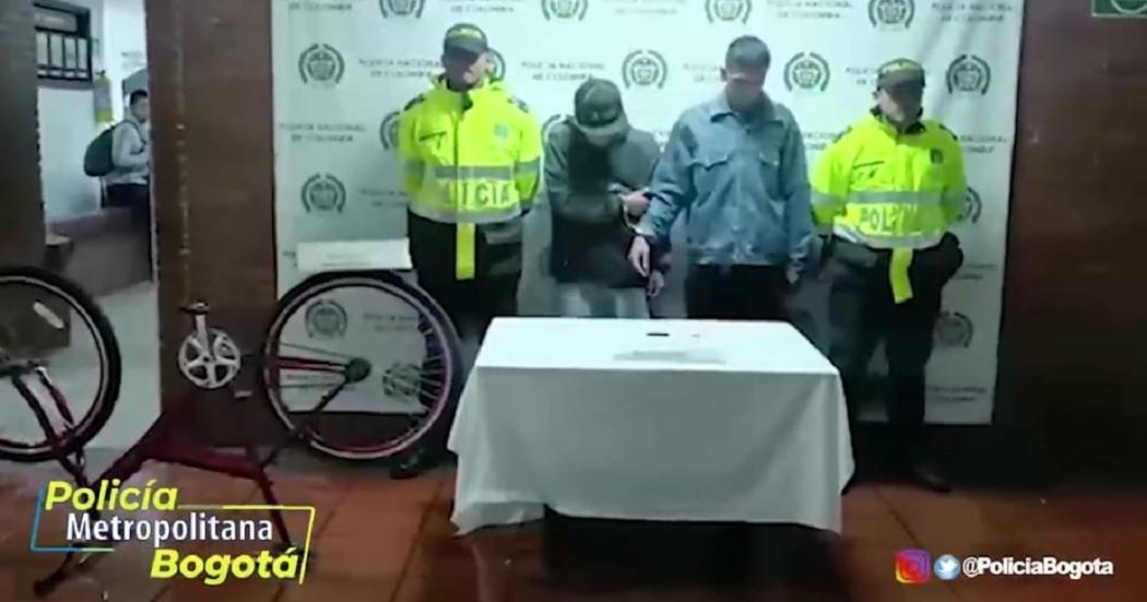 Capturado 2 presuntos delincuentes por el hurto de una bicicleta