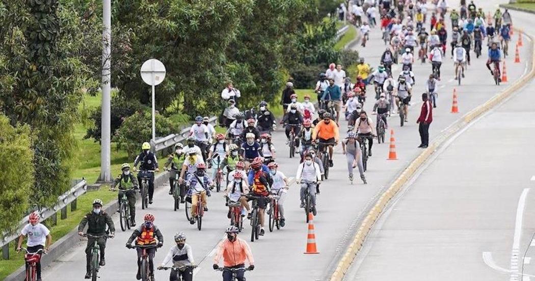 Ciclovía Bogotá: Este domingo habrá desvíos en la calle 72 