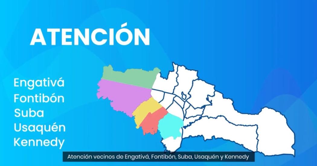 En estos barrios se suspenderá el servicio de agua por 24 horas 