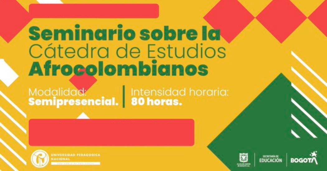 Admitidos para cursar seminario sobre estudios afrocolombianos 