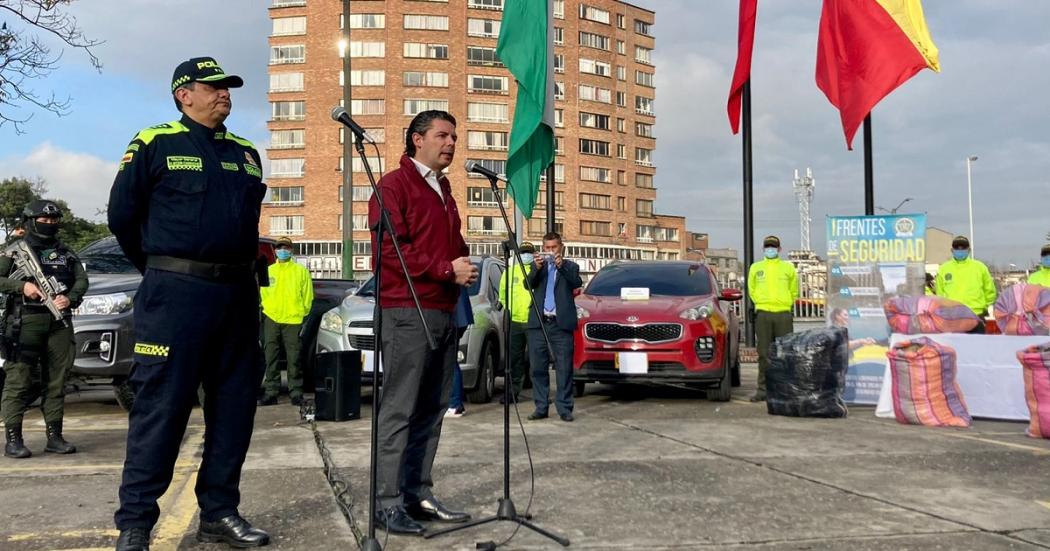 Policía capturó a 7 personas y recuperó 8 vehículos en 2 localidades