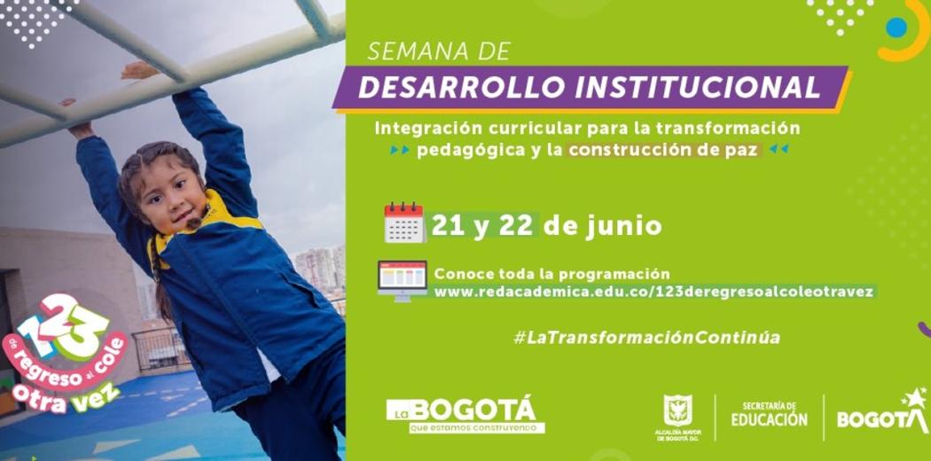 Cuarta Semana de Desarrollo Institucional de la Secretaria Educación