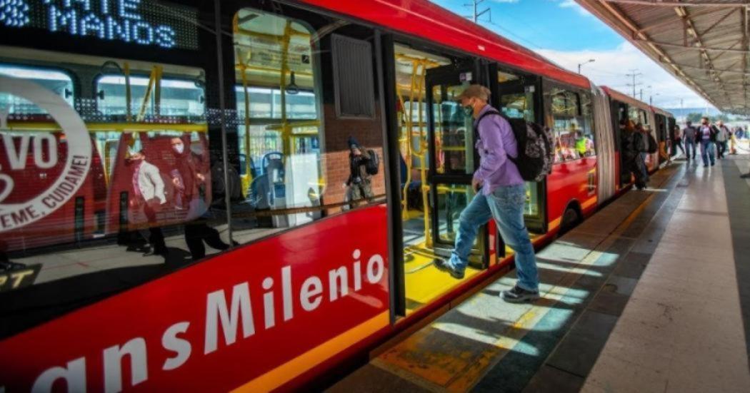 Bogotá: cierre acceso norte de la estación de TransMilenio Comuneros