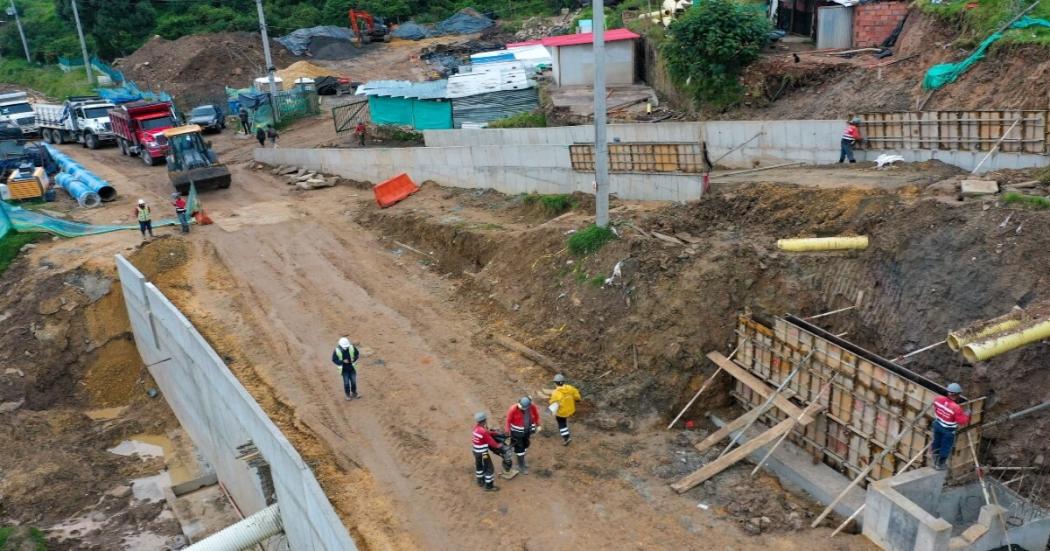 Movilidad Bogotá: obras en antigua vía al Llano fueron retomadas