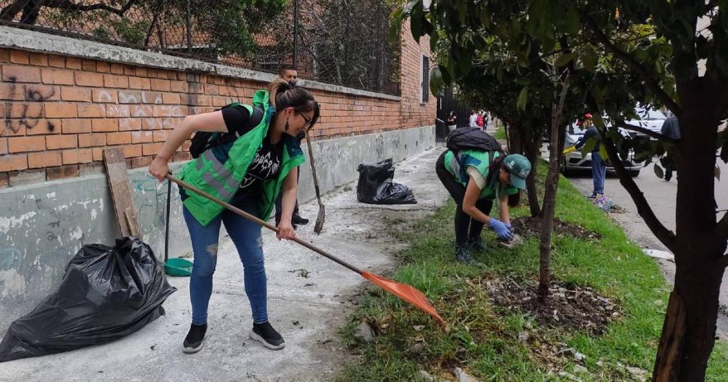 ¿Qué acciones ha hecho la UAESP en Antonio Nariño esta semana?