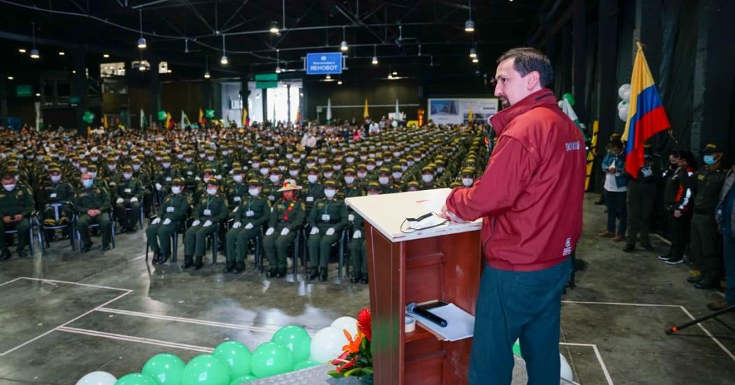 Distrito formó en Código de Convivencia a 400 auxiliares de Policía