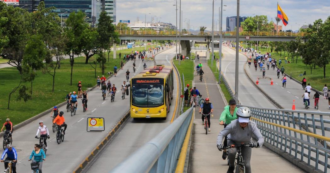 Horario en que funcionará la Ciclovia este 20 de julio de 2022