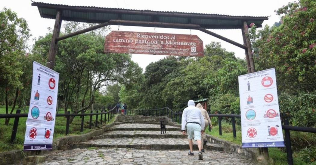 Sendero de Monserrate abrirá el 20 de julio Día de la Independencia