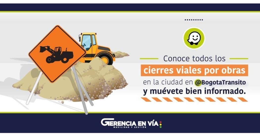 Por obras cierres en av. calle 100 con cra. 65A hasta av. cra. 68 con calle 98