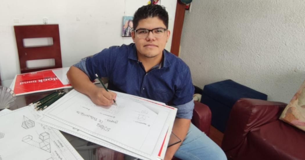 Yampier Sánchez, joven beneficiario por Reto a la U y Jóvenes a la U 