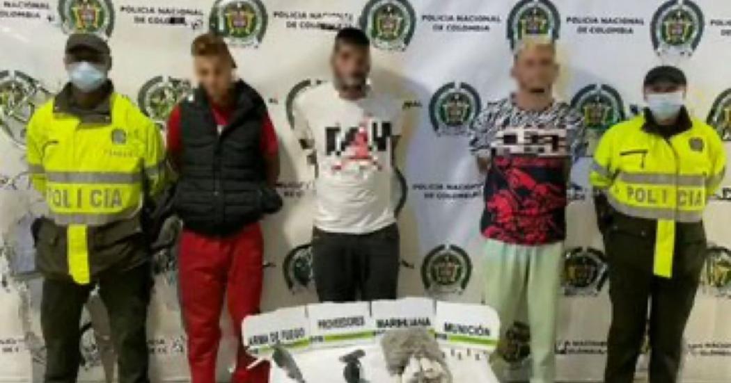 En Kennedy cayeron 3 integrantes del 'Tren de Aragua' con armas y droga