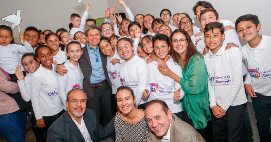 Alcaldesa, Claudia López, en lanzamiento Coro Hijas e Hijos de la Paz