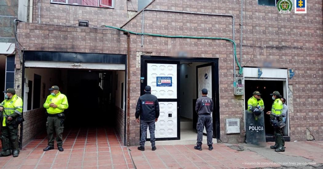 Embargan 8 bienes en Bogotá que estarían vinculados a la explotación sexual