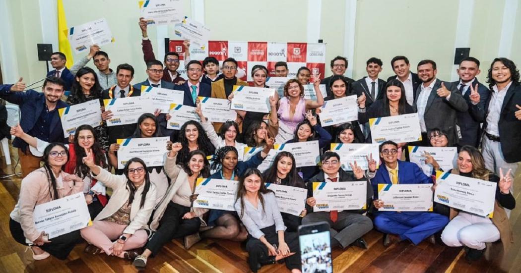 La ‘Escuela por Bogotá’ graduó a 33 nuevos consejeros de juventud