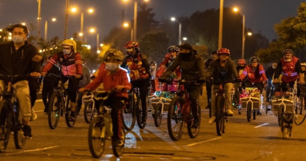 Cierres y desvíos por Ciclovía Nocturna en Bogotá jueves 11 de agosto 