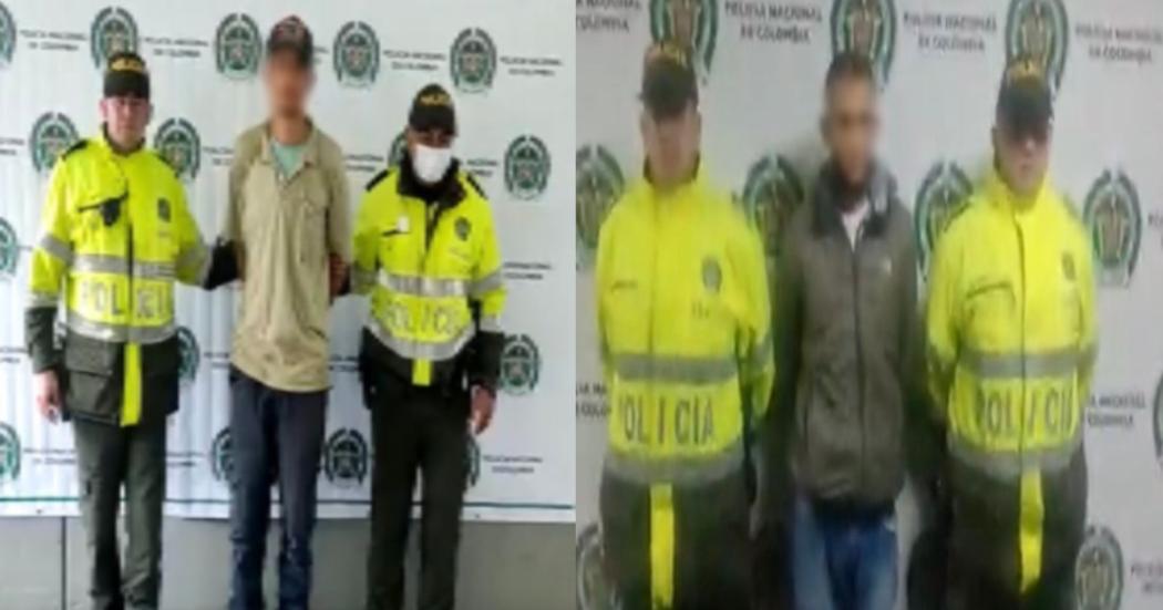 2 capturados con órdenes vigentes en el sur de Bogotá ¡En video los detenidos!