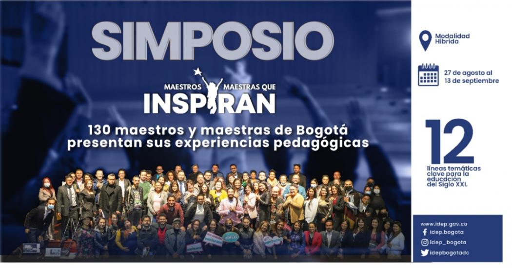 Segunda versión del simposio Maestros y Maestras que Inspiran 2022