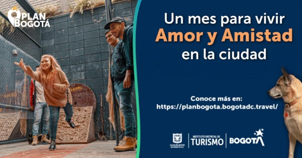 Actividades de amor y amistad en Bogotá para septiembre del 2022 